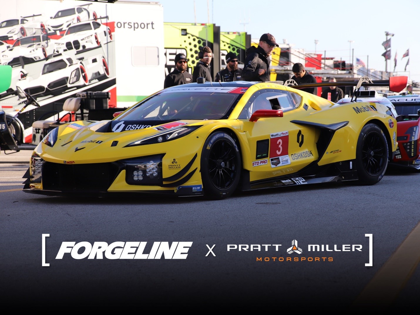 Forgeline and Pratt Miller Motorsports Announce New Multi-Year Partnership